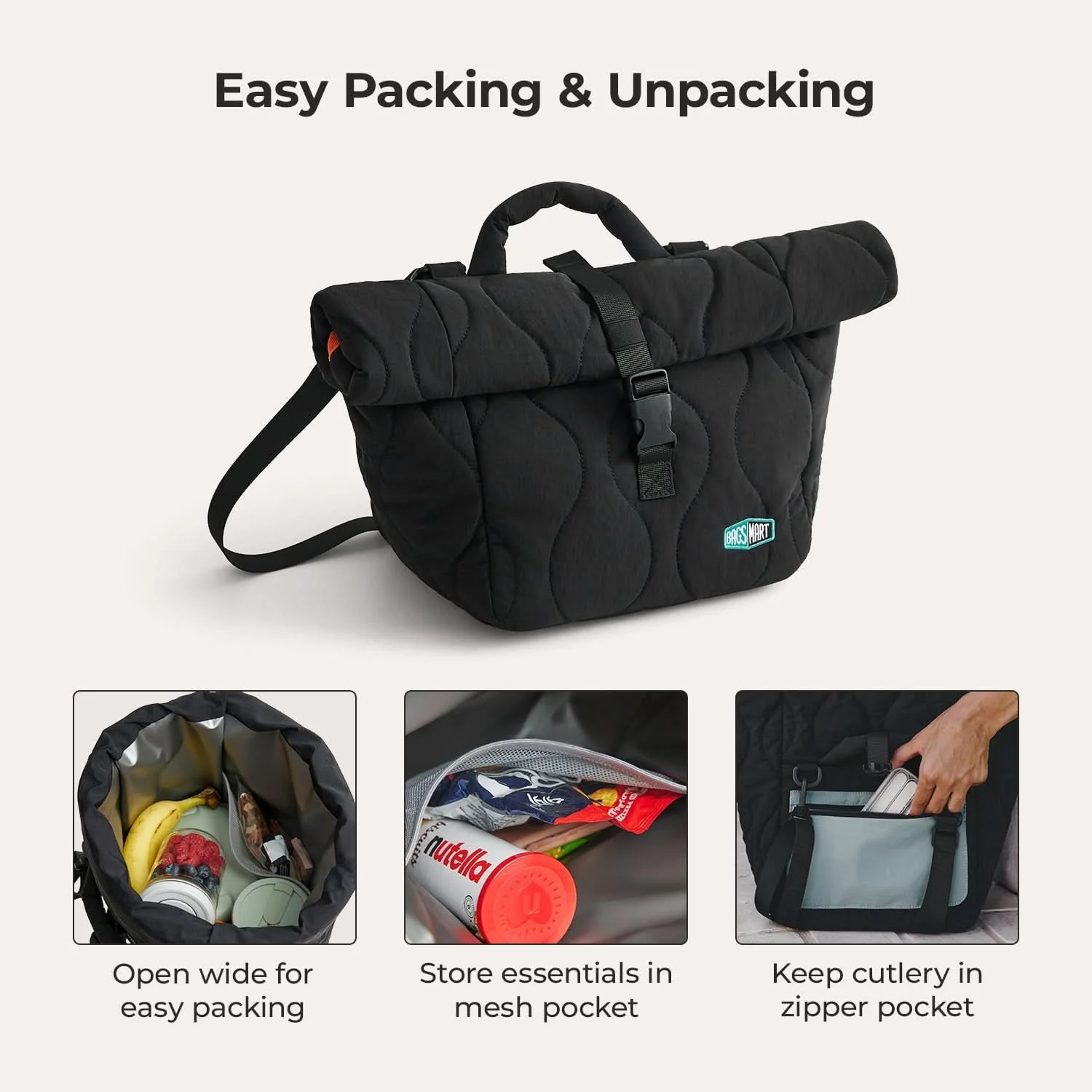 Paz Rolltop-Lunchtasche - Image 36