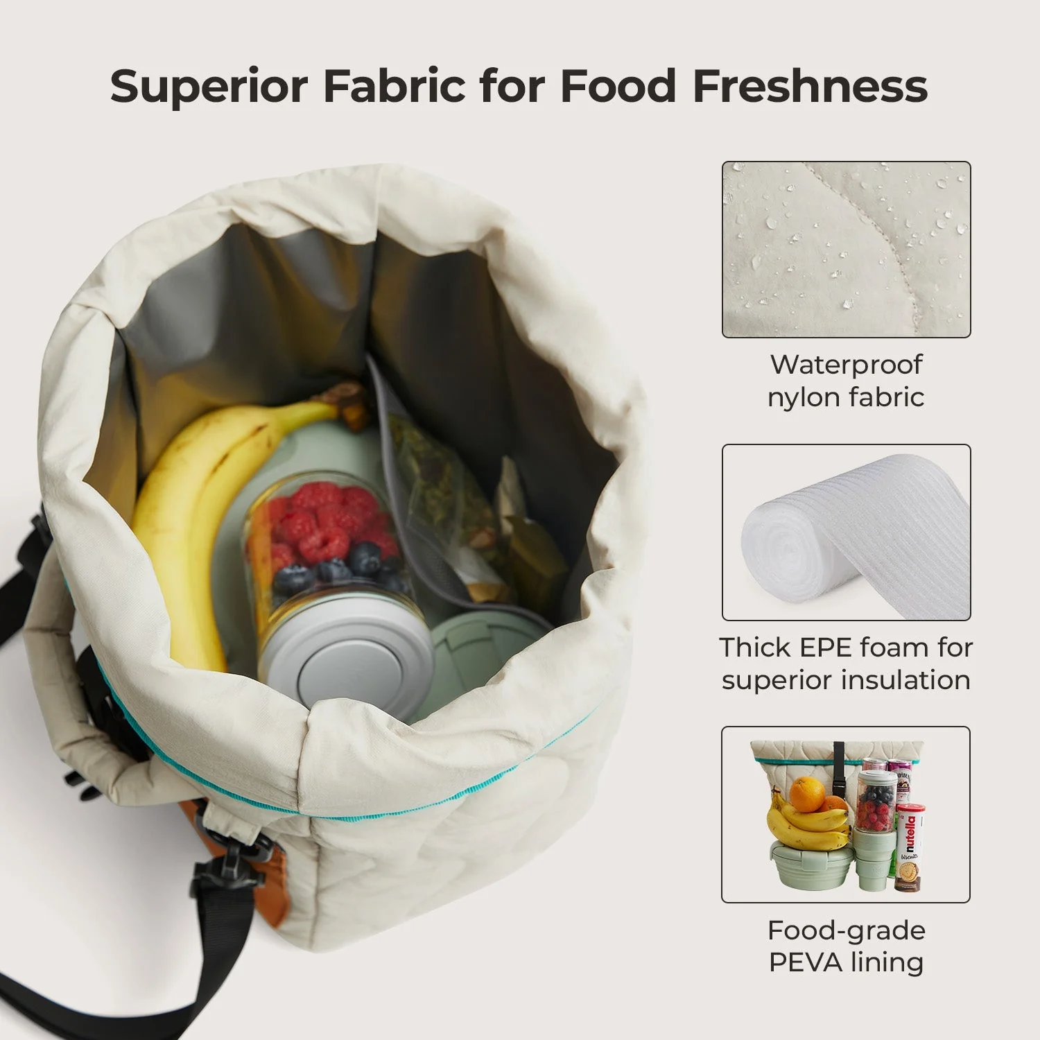 Paz Rolltop-Lunchtasche - Image 4