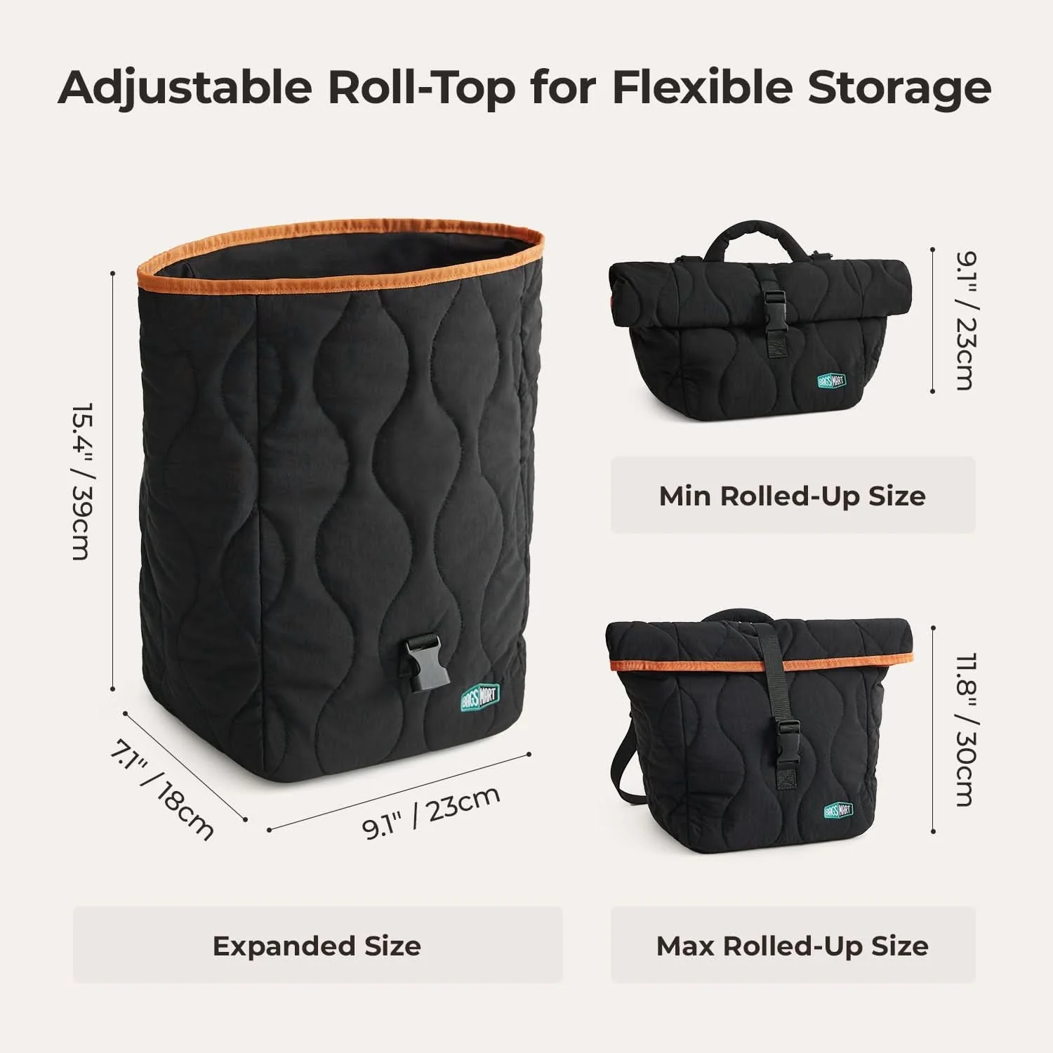 Paz Rolltop-Lunchtasche - Image 40