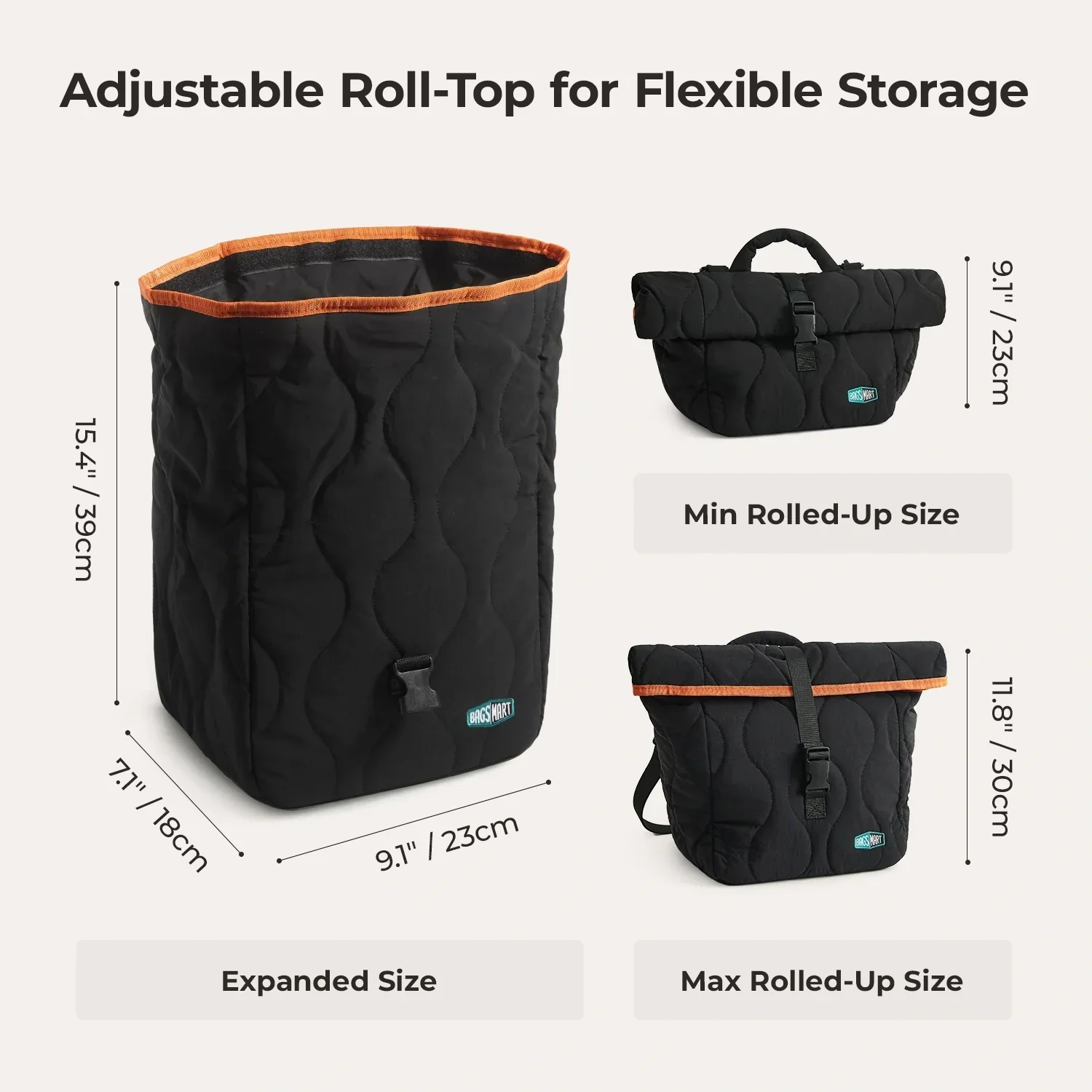 (Free Gift)Paz Roll Top Lunch Bag - Image 21