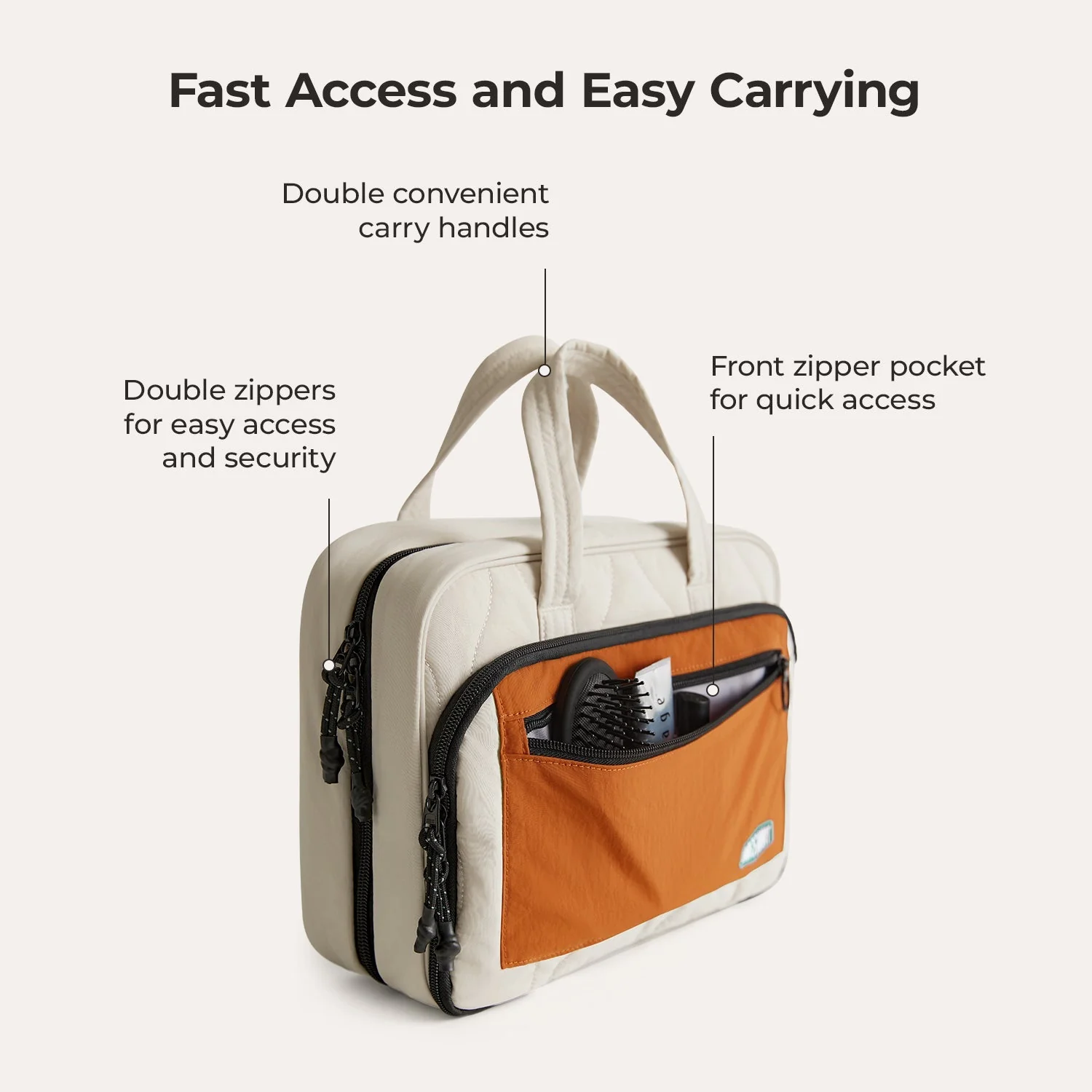 Paz Hanging Toiletry Bag - Image 19
