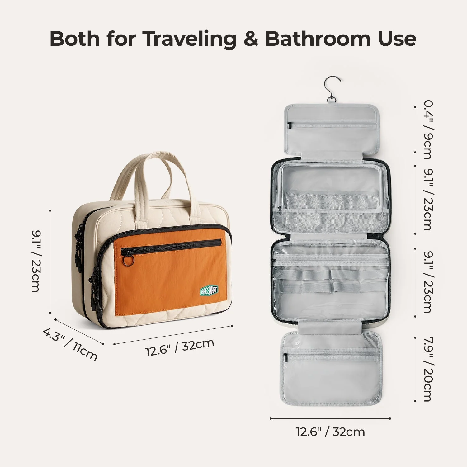 Paz Hanging Toiletry Bag - Image 22