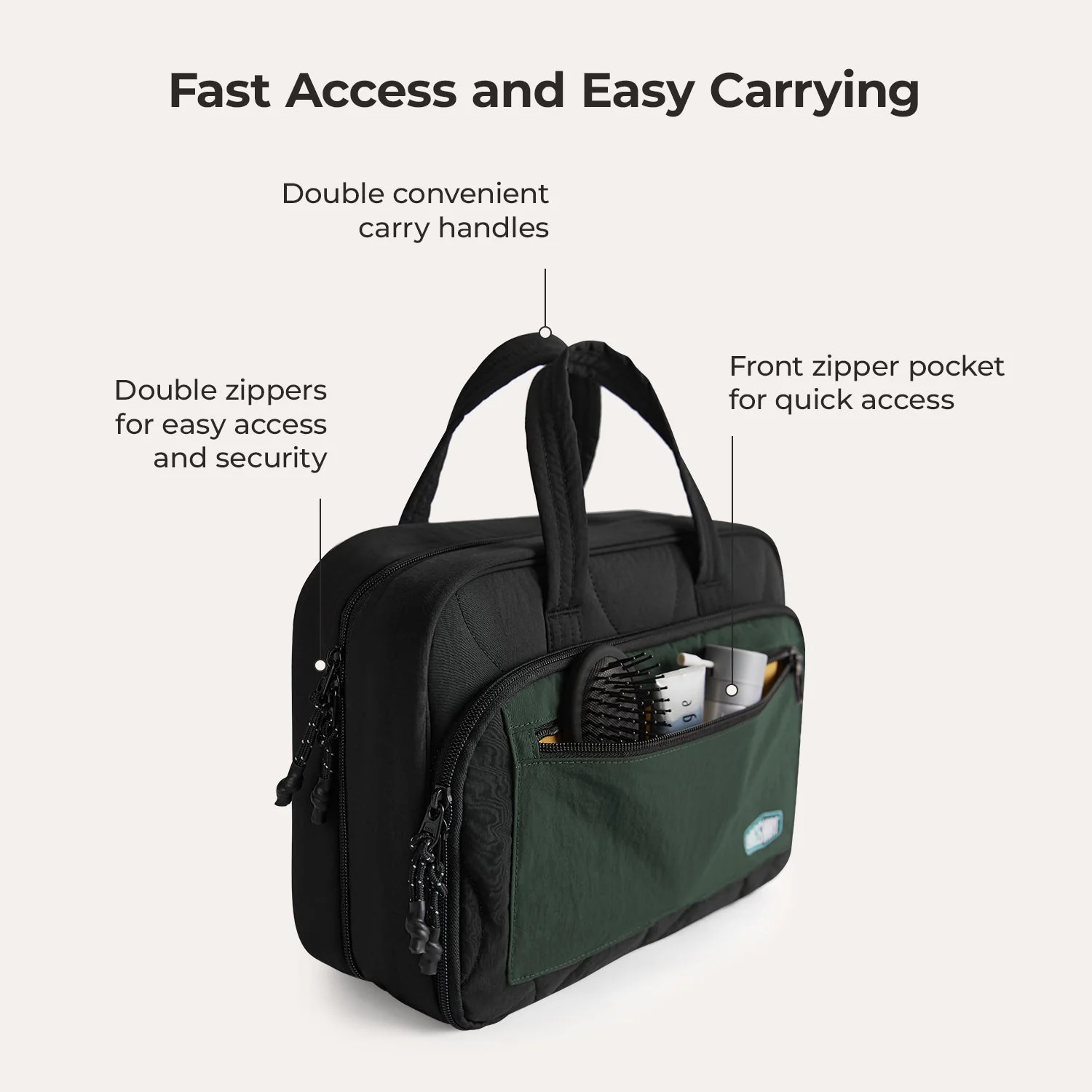 Paz Hanging Toiletry Bag - Image 31
