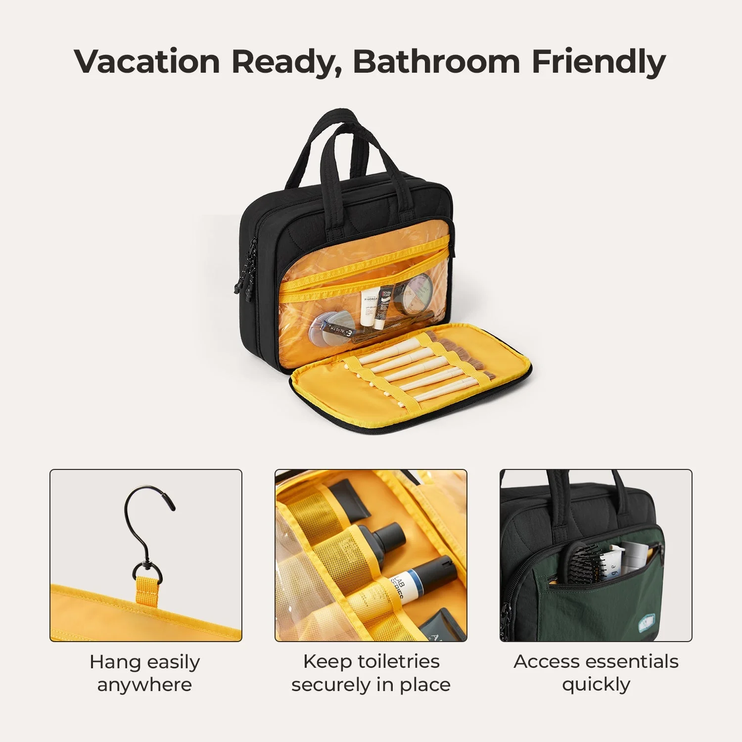 Paz Hanging Toiletry Bag - Image 33