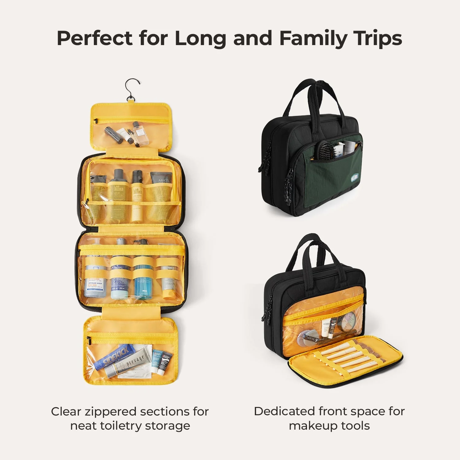 Paz Hanging Toiletry Bag - Image 34