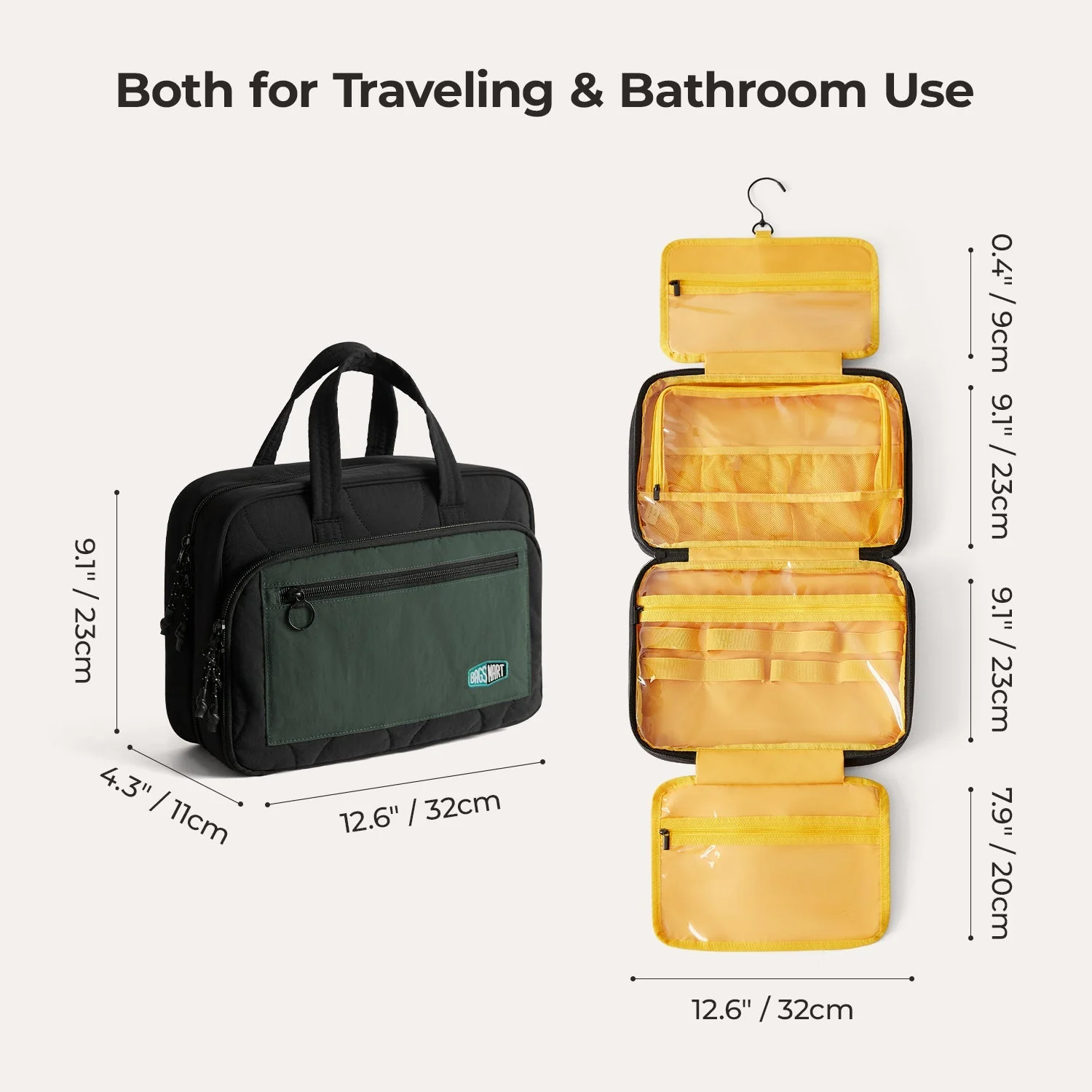 Paz Hanging Toiletry Bag - Image 35