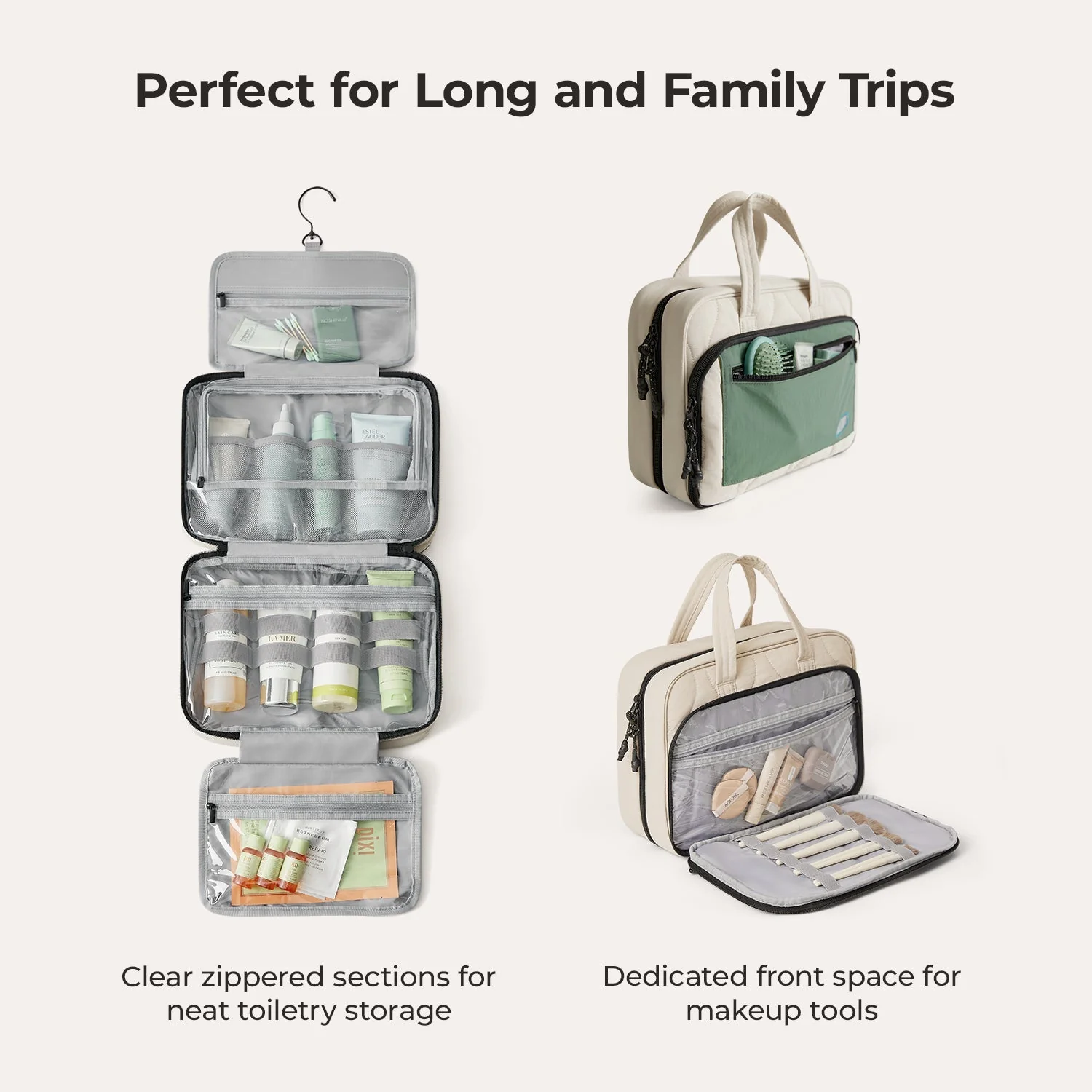 Paz Hanging Toiletry Bag - Image 8