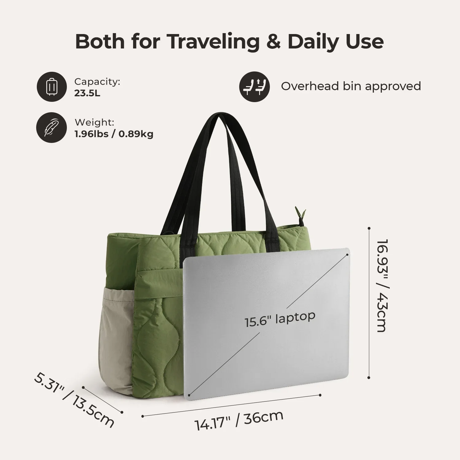 Paz 23L Tote II - Image 3