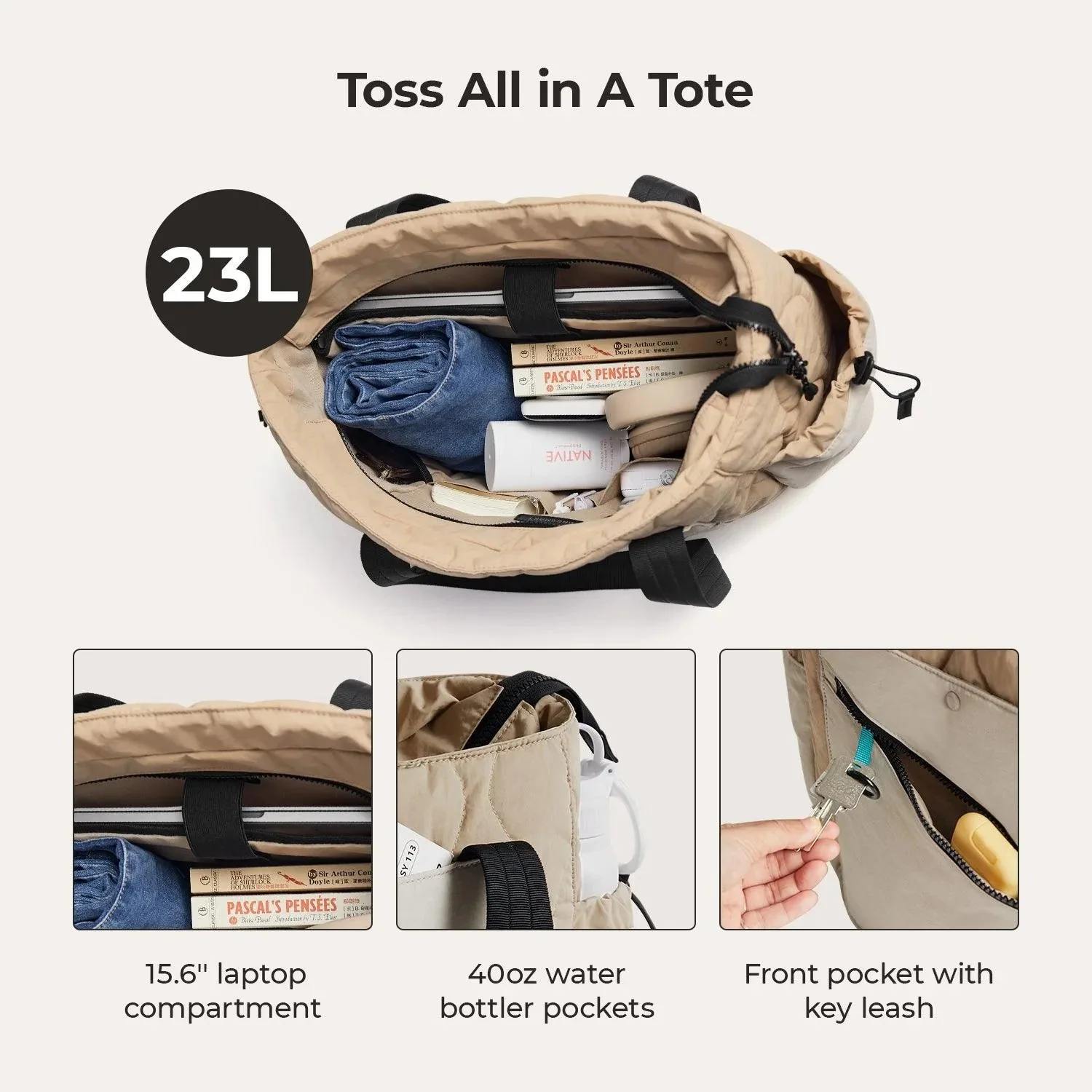 Paz 23L Tote - Image 12