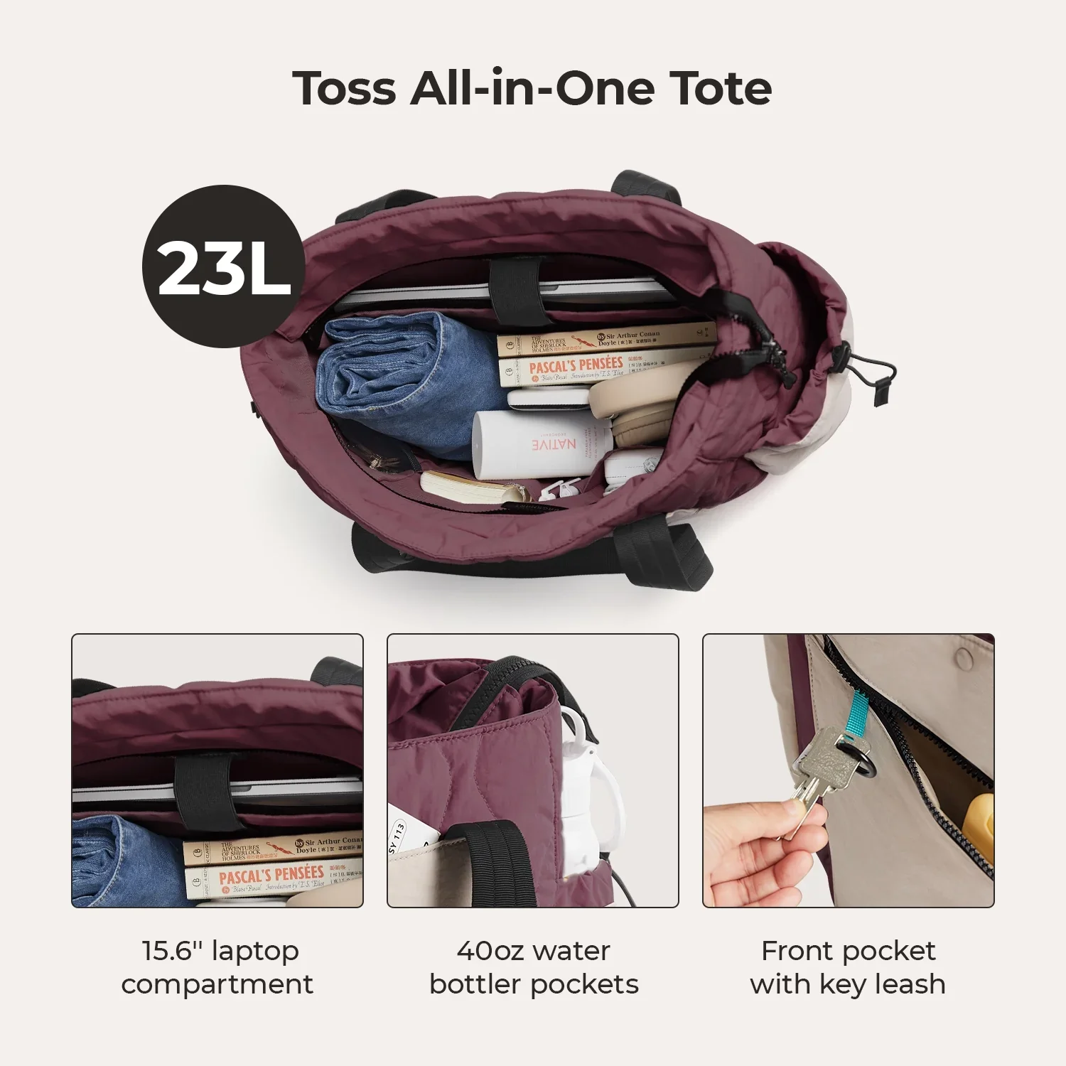 Paz 23L Tote - Image 61