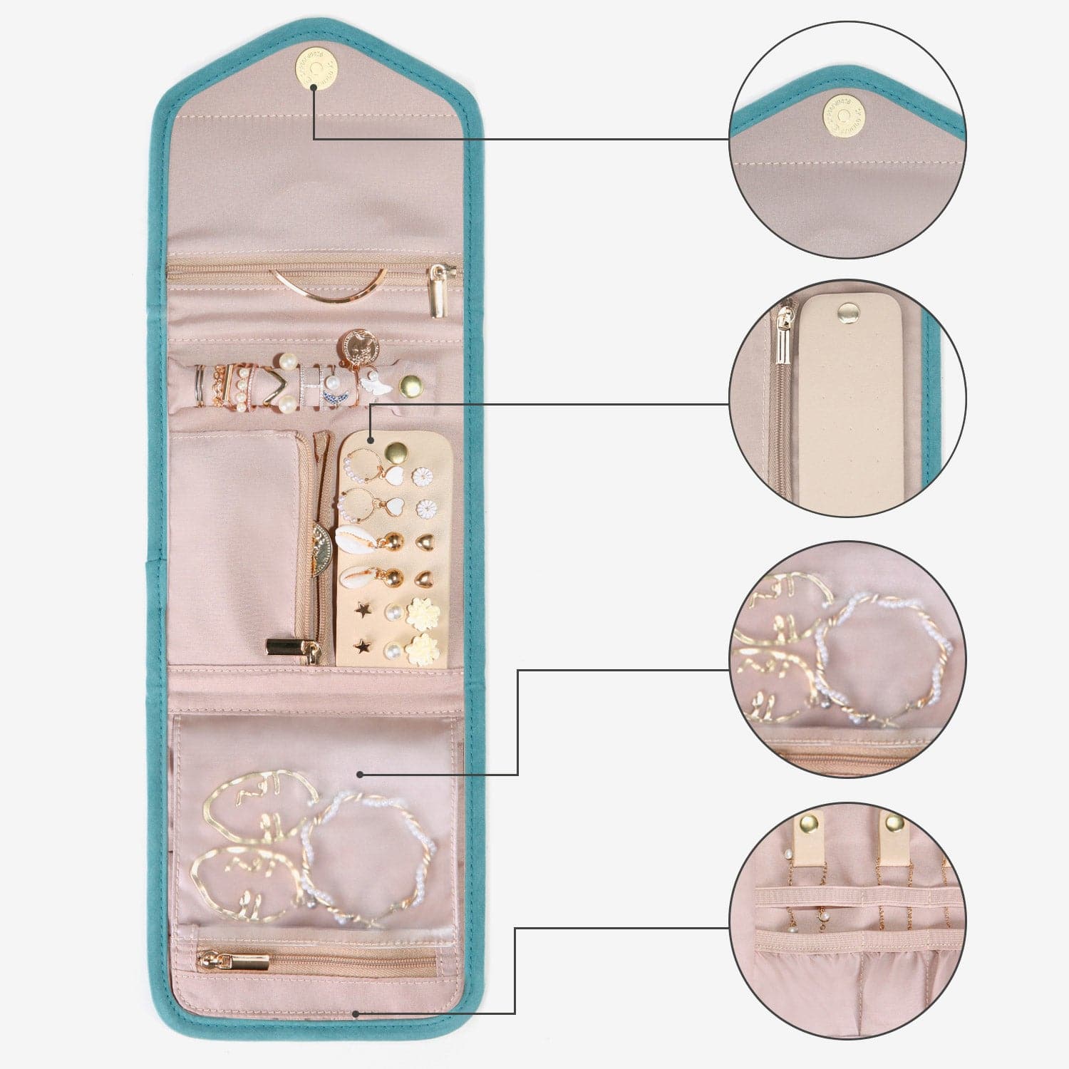 Peri Folding Jewelry Organizer - Image 43