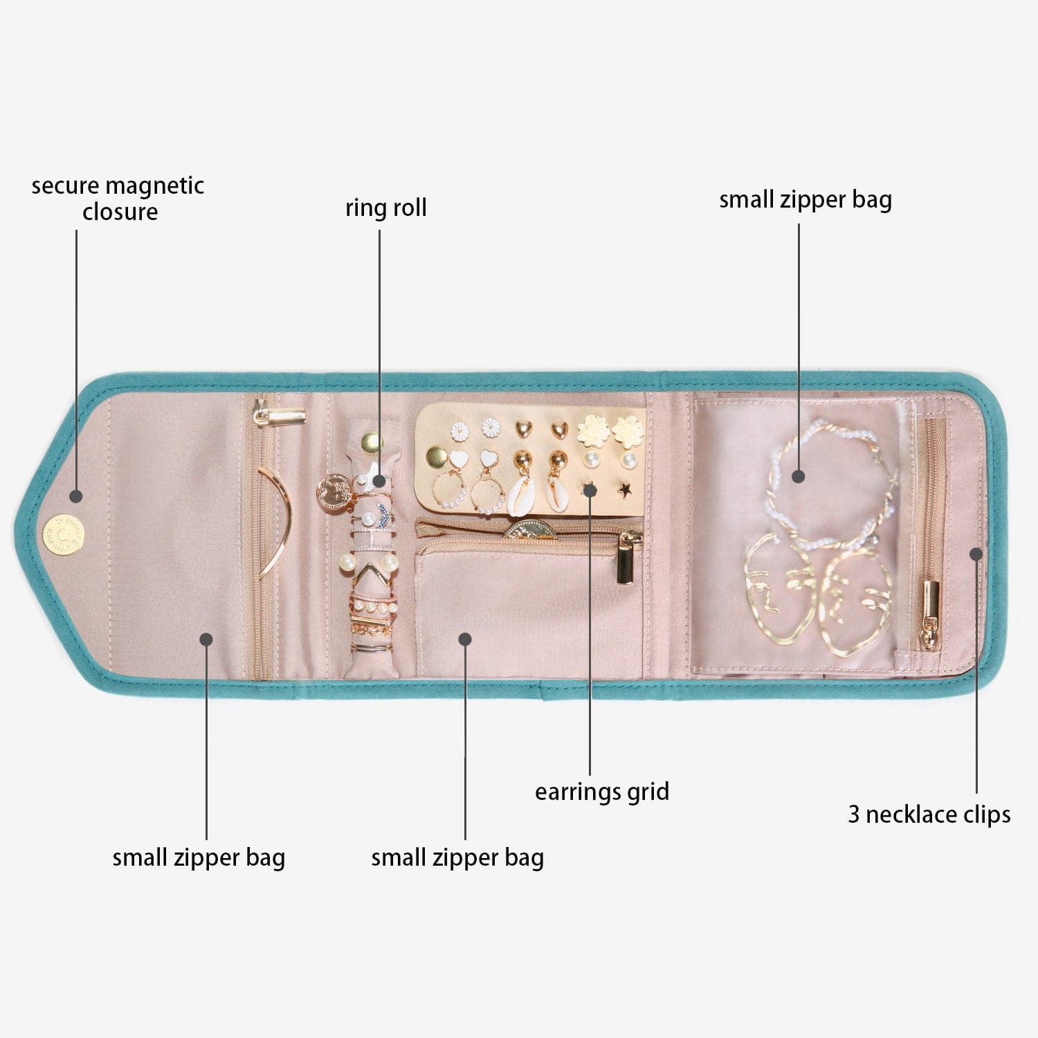 Peri Folding Jewelry Organizer - Image 45