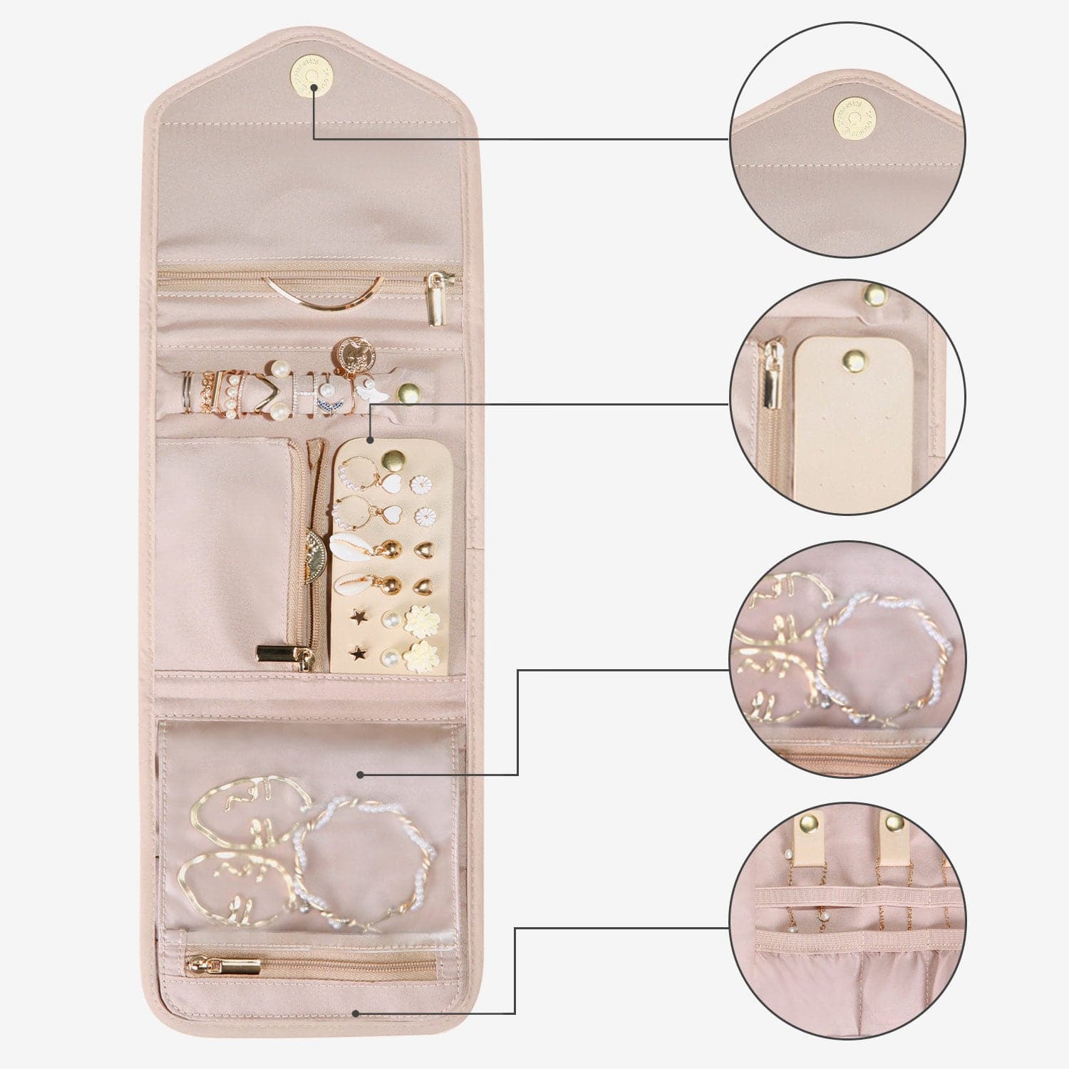 Peri Folding Jewelry Organizer - Image 48
