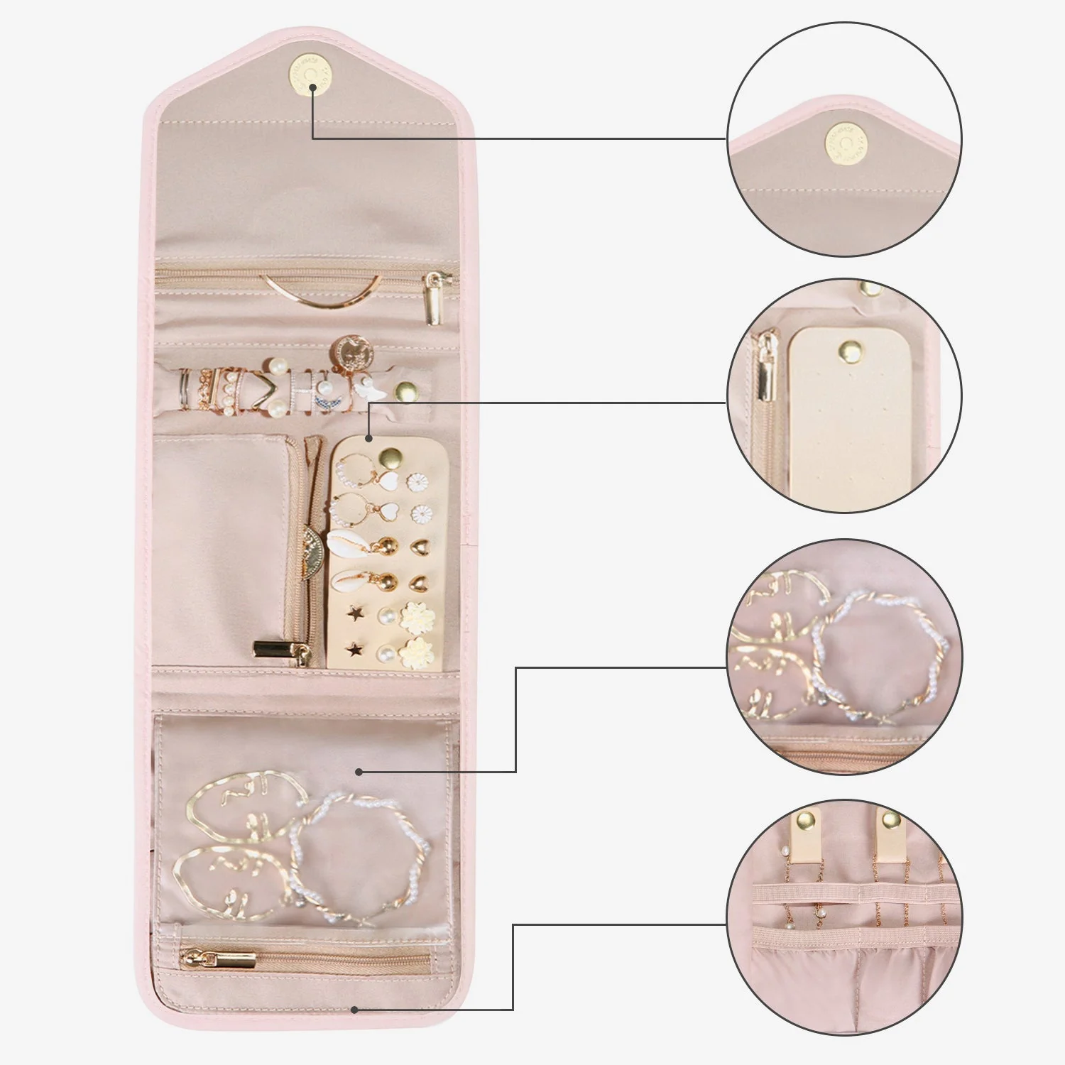 Peri Folding Jewelry Organizer - Image 51