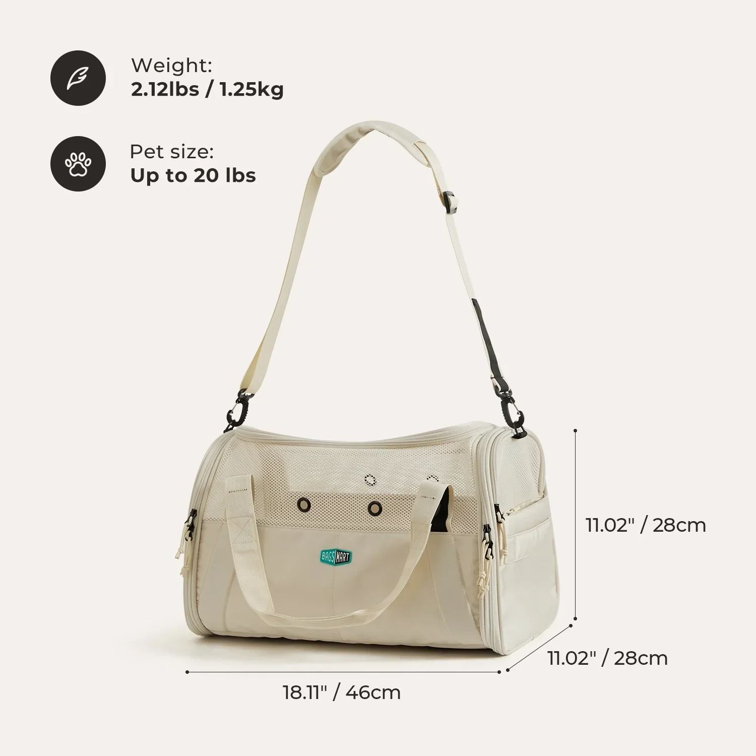 Rollover Pet Travel Carrier - Image 3