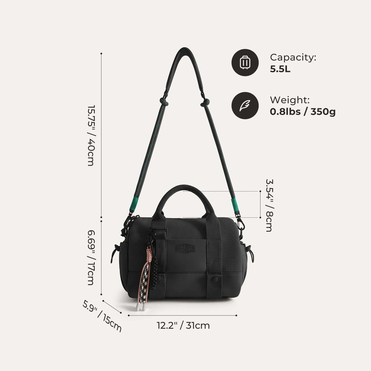 Reiki 5.5L Mini Sporttasche - Image 35