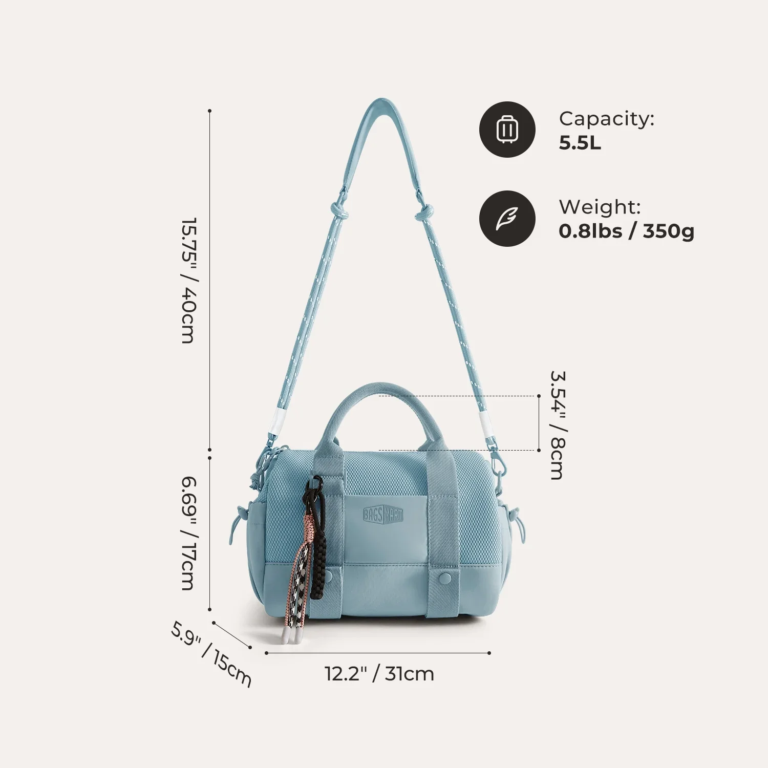 Reiki 5.5L Mini Sporttasche - Image 48
