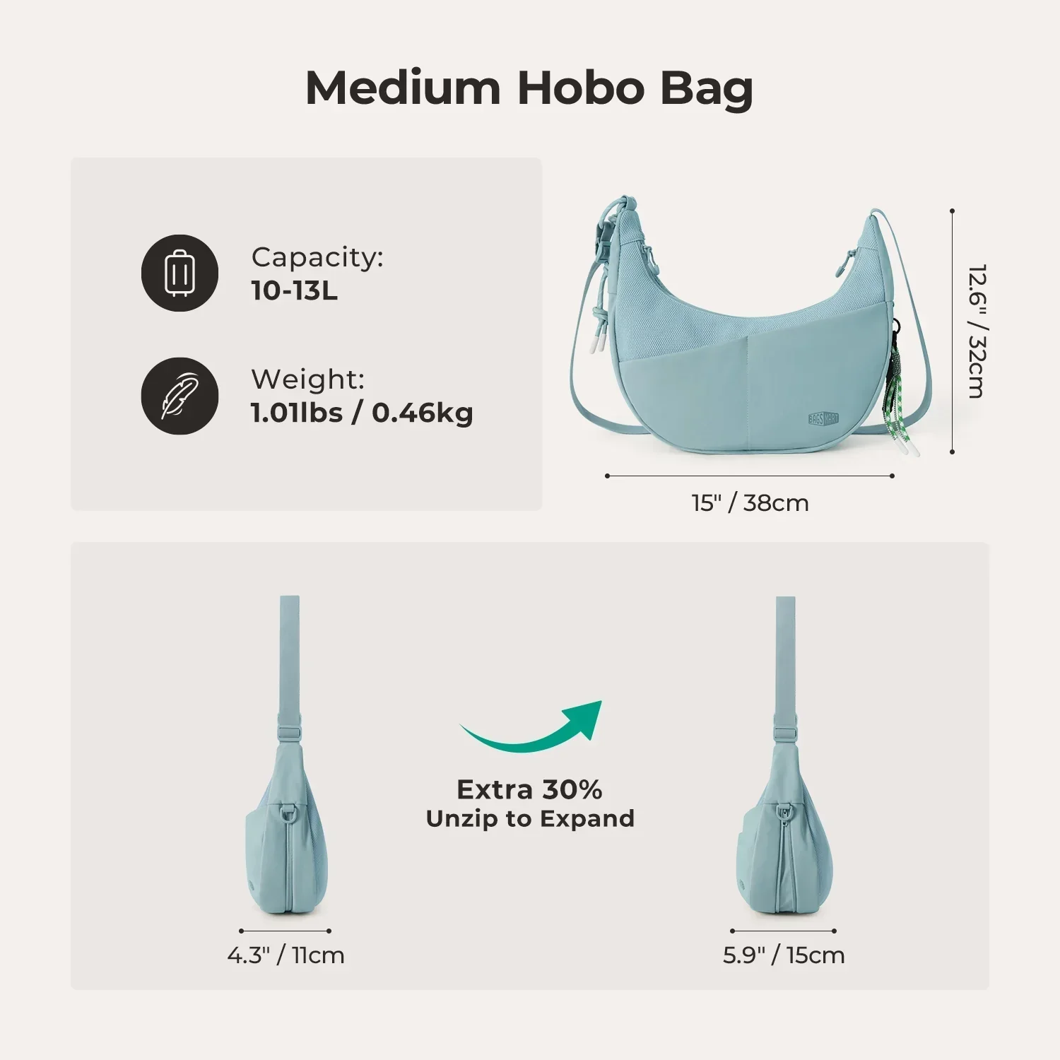 REIKI Hobo Schultertasche - Image 22