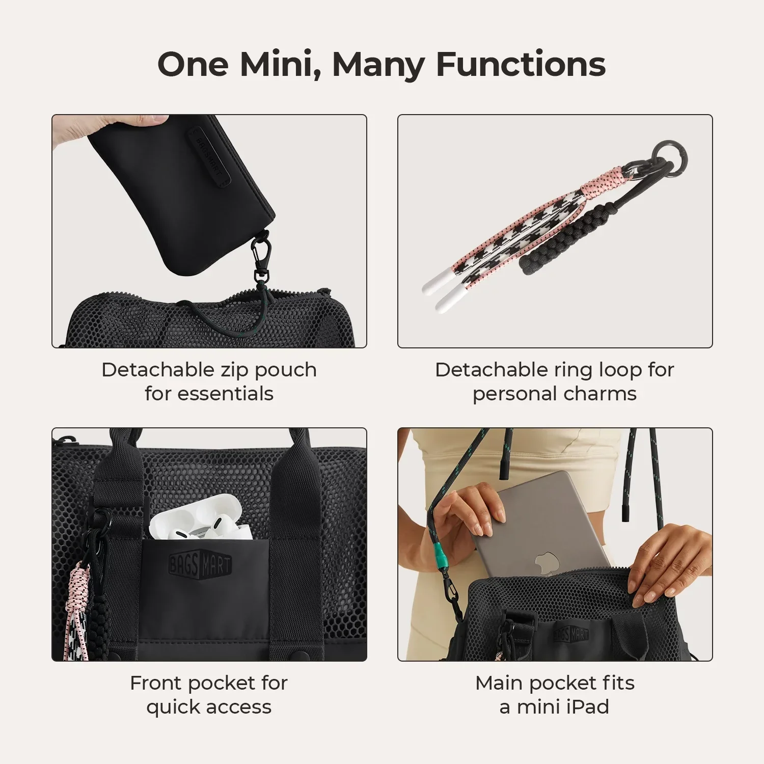REIKI 5.5L Mesh Mini Duffle - Image 21