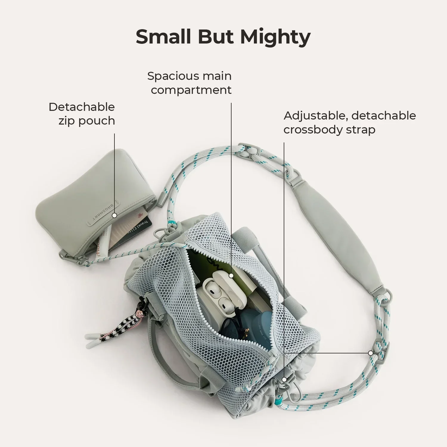 REIKI 5.5L Mesh Mini Duffle - Image 4