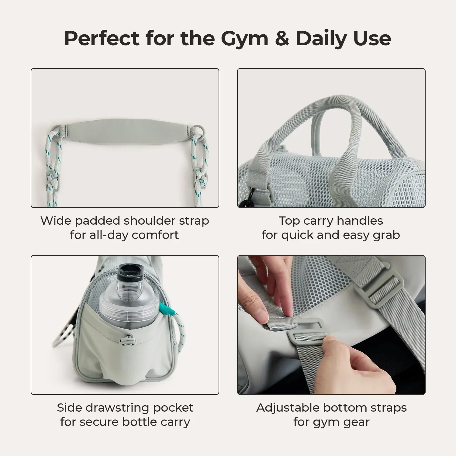 REIKI 5.5L Mesh Mini Duffle - Image 7