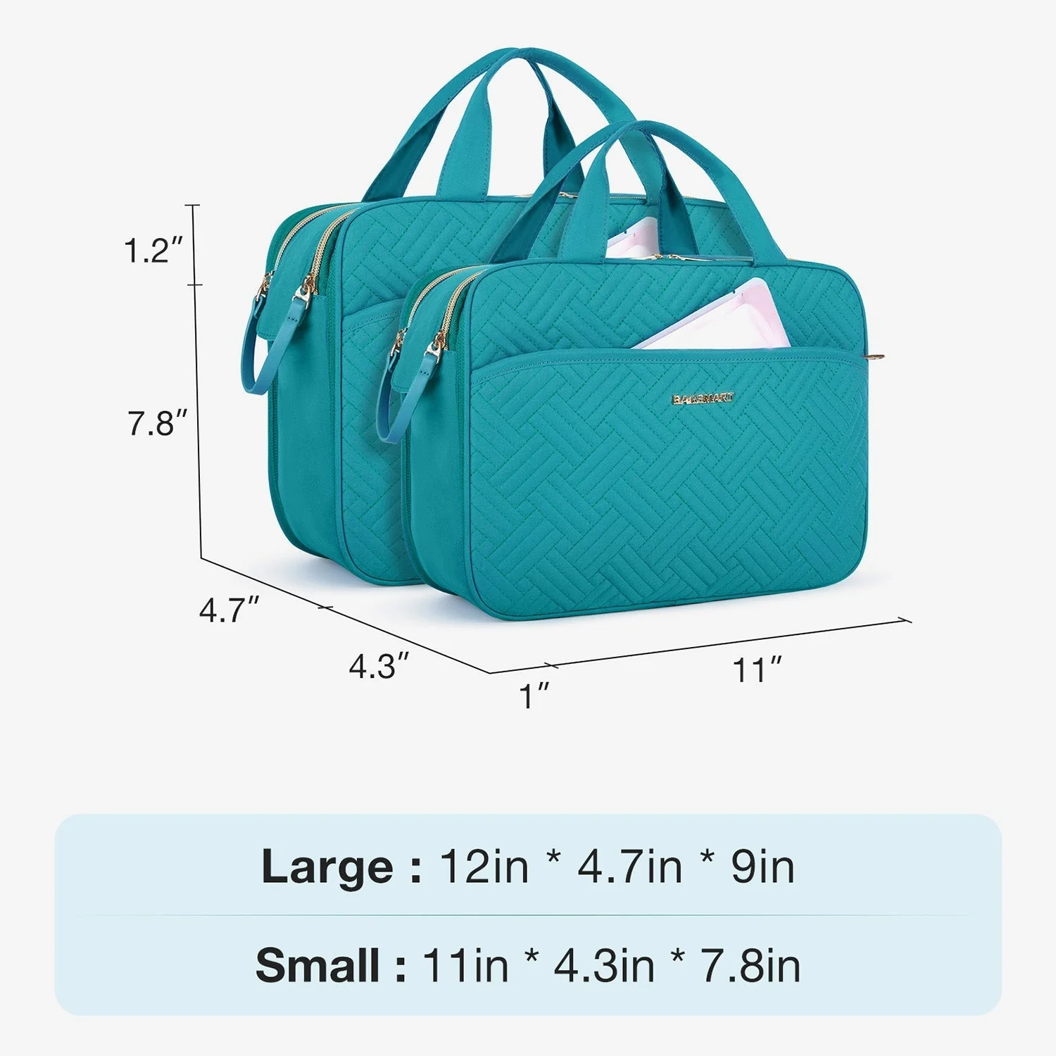 Travel Water-resistant Makeup Organizer Bag - Image 25