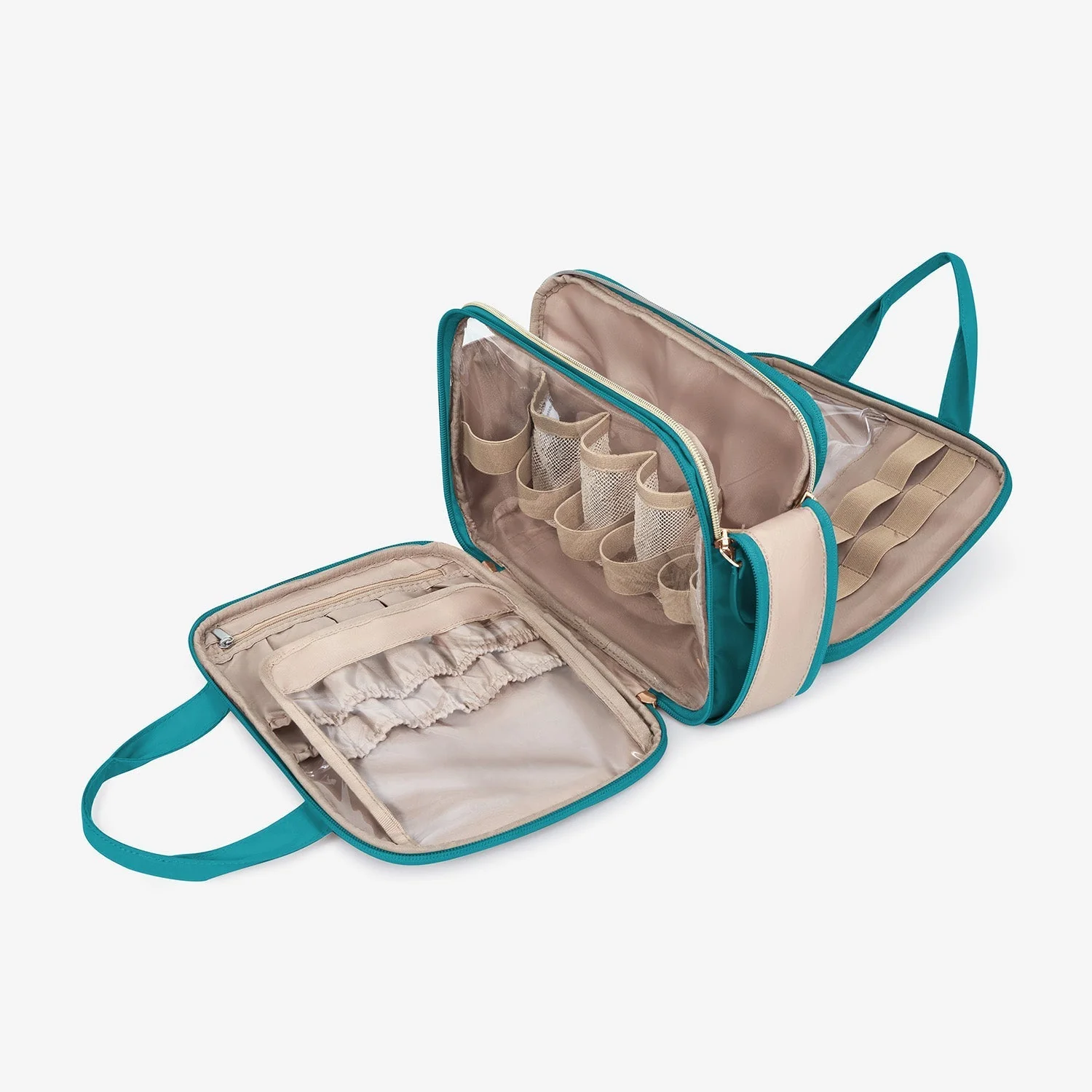 Travel Water-resistant Makeup Organizer Bag - Image 26