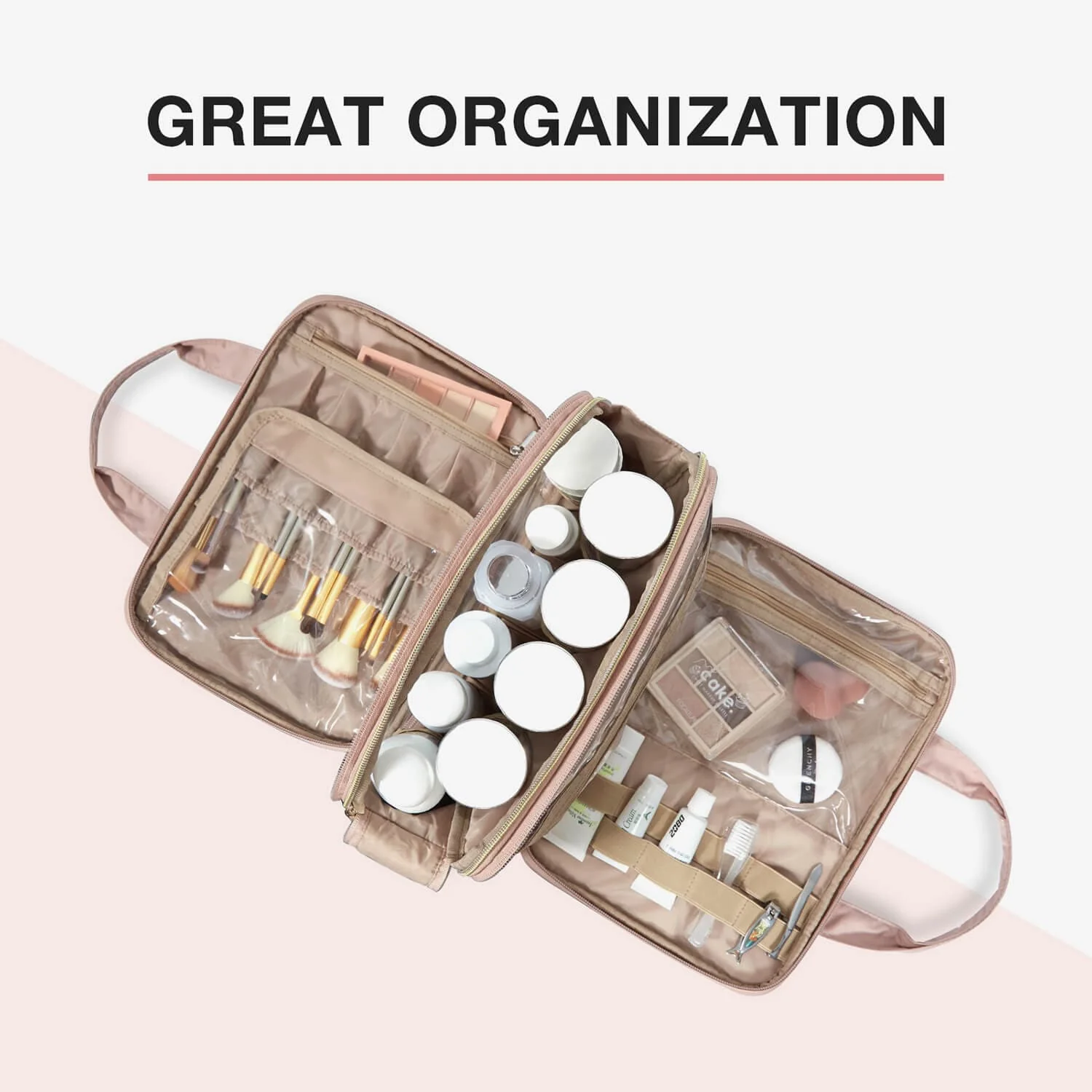 Travel Water-resistant Makeup Organizer Bag - Image 8