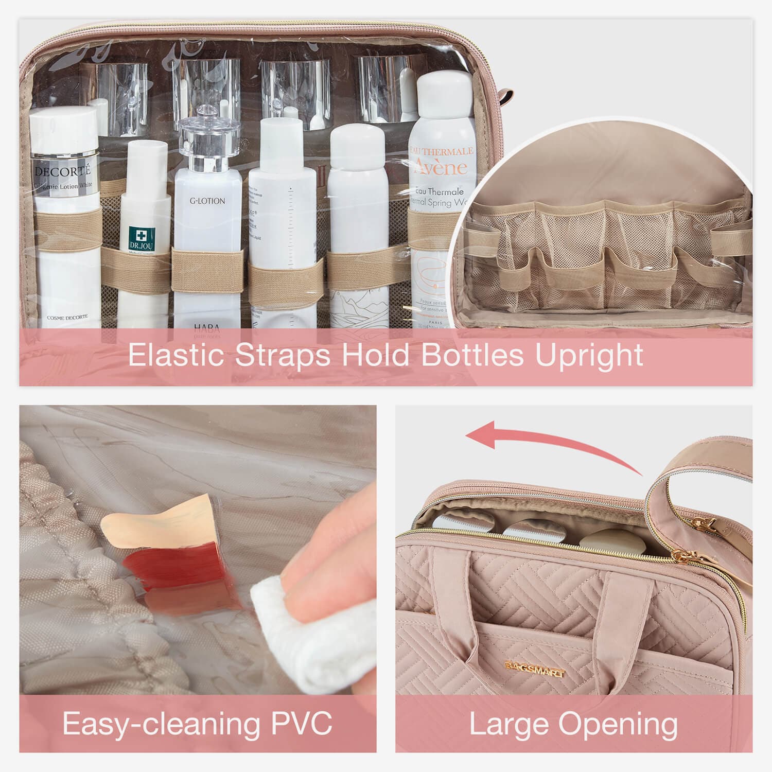 Travel Water-resistant Makeup Organizer Bag - Image 9