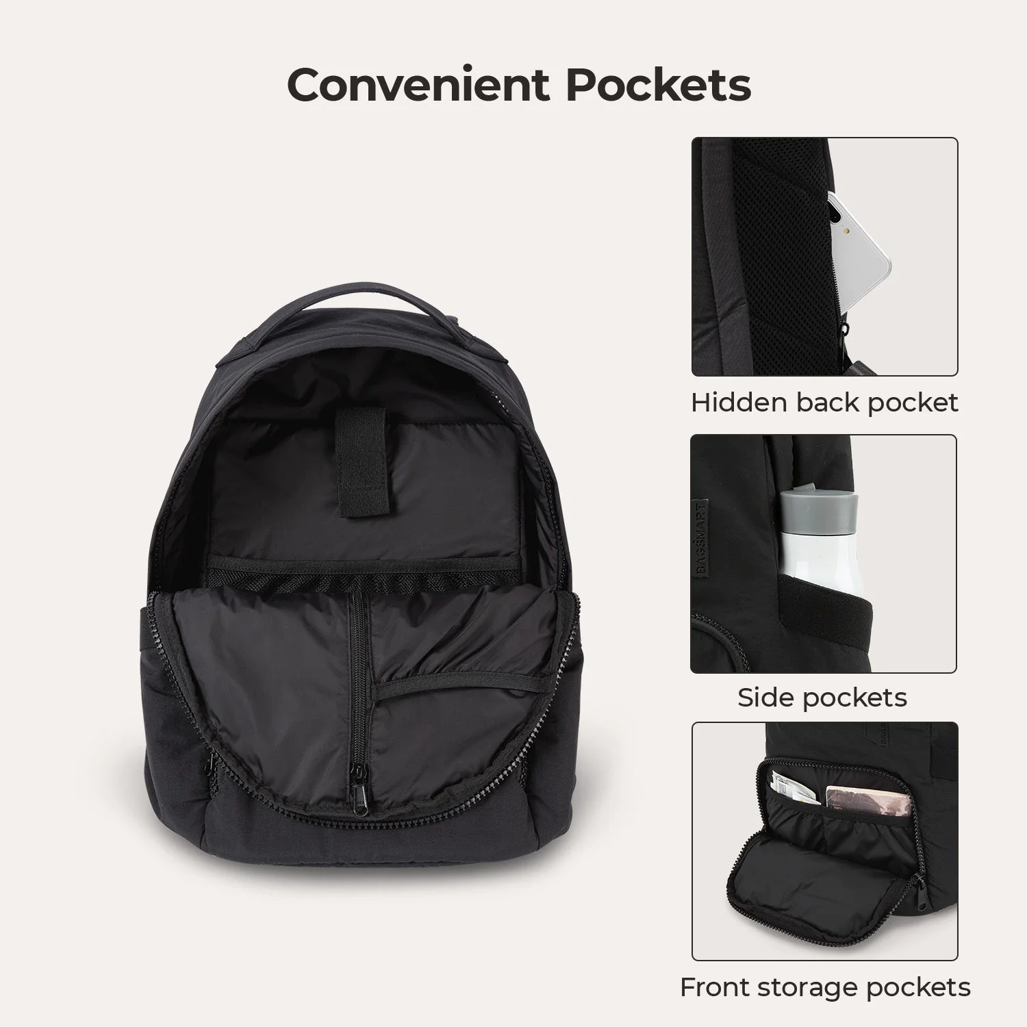 Zoraesque Featherlight Rucksack für 13" Laptop - Image 26